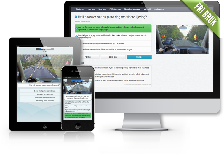 Teoriprøven på nett